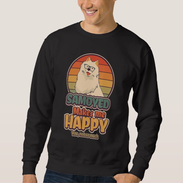 Samoyed Dog Owner Sweatshirt (Front)