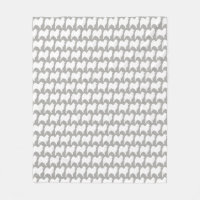 Samoyed Dog Silhouettes Pattern