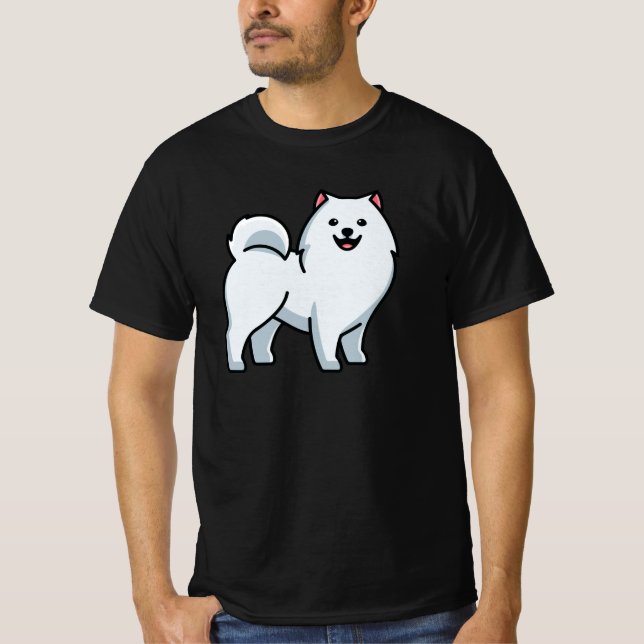 Samoyed Dog T-Shirt (Front)