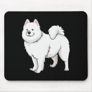 Samoyed Dogs Gorgeous Samoyed Dog Funny Cute Mouse Pad