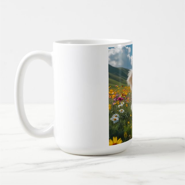 Samoyed Elegant Coffee Mug (Left)