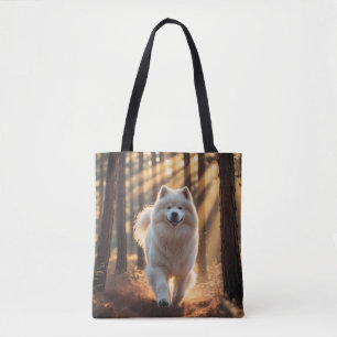 Samoyed Elegant Shoulder Tote Bag