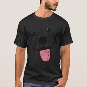 Samoyed Face Sammy Smile Hoodie Distressed T-Shirt
