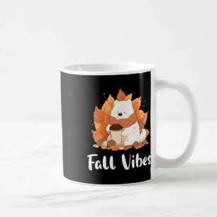 Samoyed Fall Vibes Funny Dog Pumpkin Spice Latte Coffee Mug