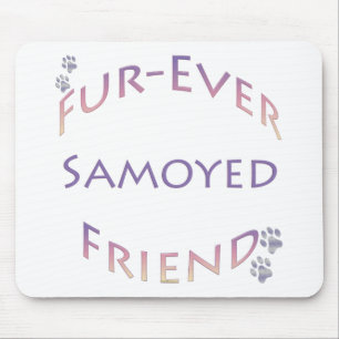 Samoyed Furever Friend Mouse Pad
