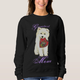 Samoyed Heart Mum Sweatshirt