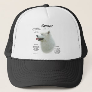 Samoyed History Design Trucker Hat