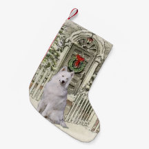 Samoyed Lovers Christmas