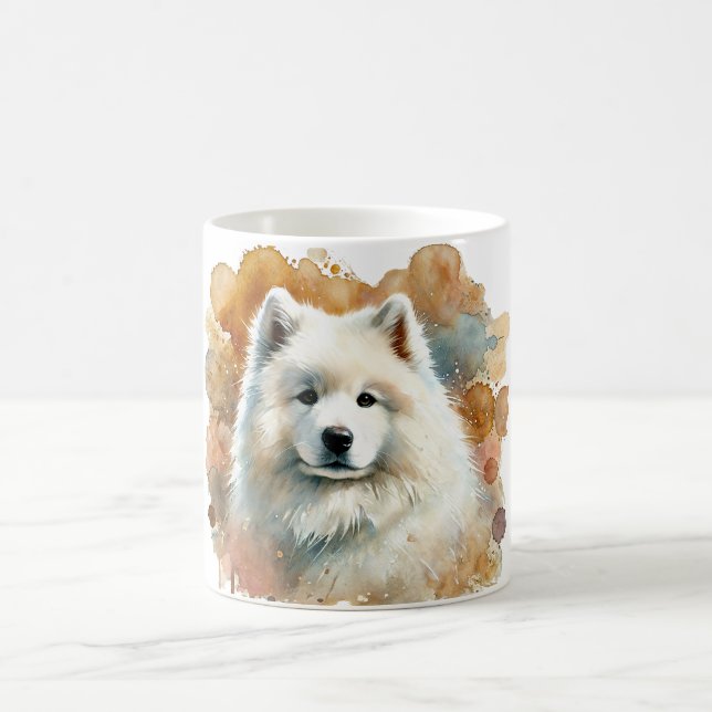 🐾 Samoyed Lovers, This Mug is for You! 🐾 (Center)