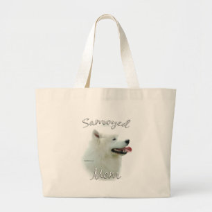 Samoyed Mum 2 Large Tote Bag