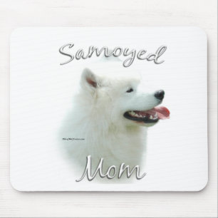 Samoyed Mum 2 Mouse Pad