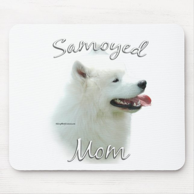 Samoyed Mum 2 Mouse Pad (Front)