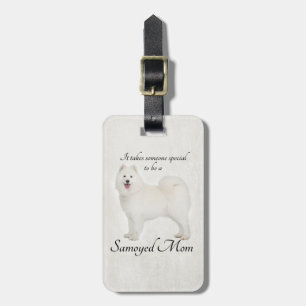 Samoyed Mum Luggage Tag