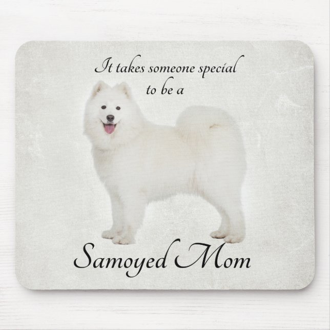 Samoyed Mum Mousepad (Front)