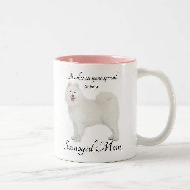 Samoyed Mum Mug (Right)