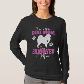 Samoyed Mum Women Samoyed Dog Owner Cute Dog Mum T-Shirt