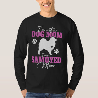 Samoyed Mum Women Samoyed Dog Owner Cute Dog Mum T-Shirt
