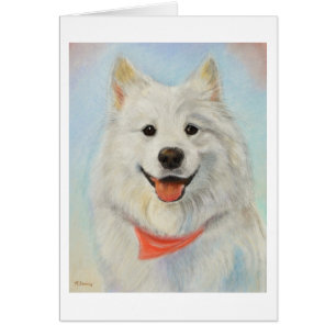 Samoyed Painting