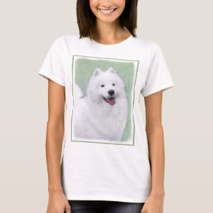 Samoyed Painting - Cute Original Dog Art T-Shirt