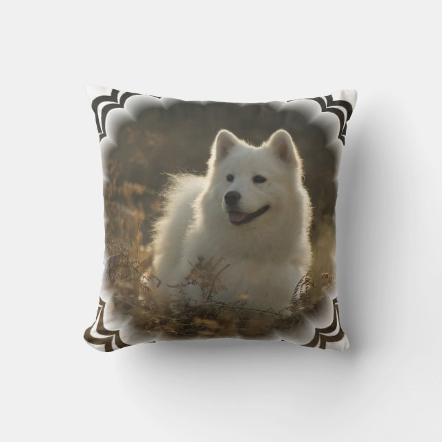 Samoyed Pillow (Front)