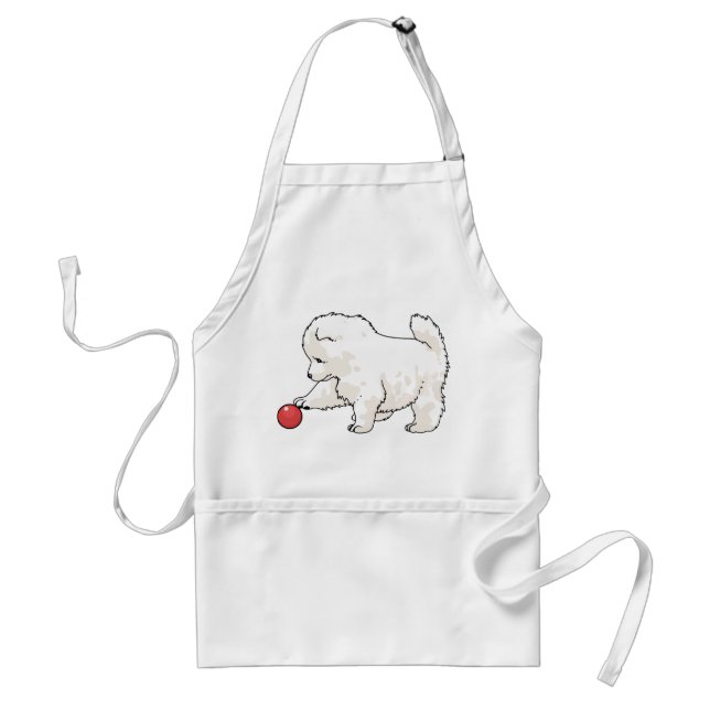 Samoyed Puppy Standard Apron (Front)