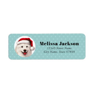 Samoyed Return Address Labels