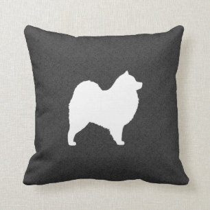 Samoyed Silhouette Cushion