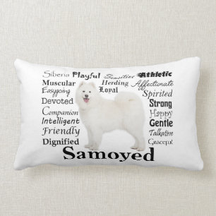 Samoyed Traits Pillow