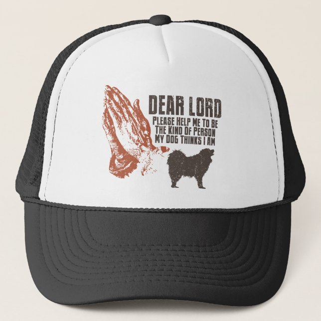 Samoyed Trucker Hat (Front)