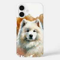 Samoyed Watercolor Art