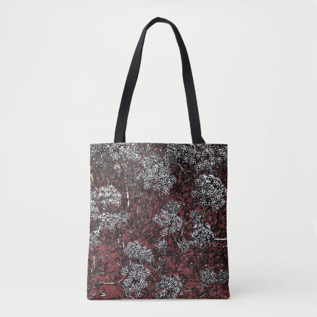 Samphire abstract design tote bag (Front)