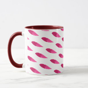 Sample Forest Style leaves and feather Mug