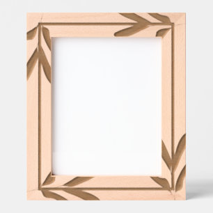 Sample Leaves Laser Picture Etched Frames