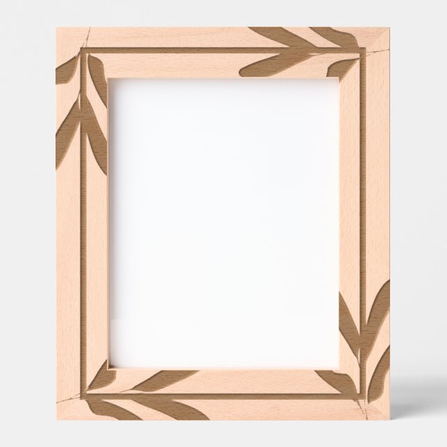 Sample Leaves Laser Picture Etched Frames (Front)