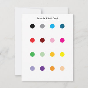 Sample RSVP Card