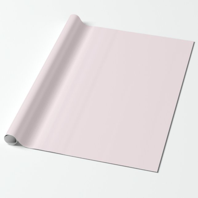 Sample Sweet Pink Blank Wrapping Paper (Unrolled)