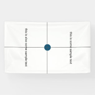 sample test banner