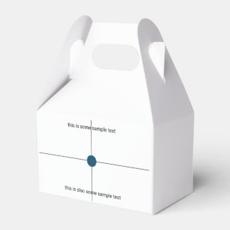 sample test favour box