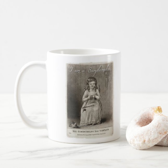 Samplermakers Mug ~ (With Donut)