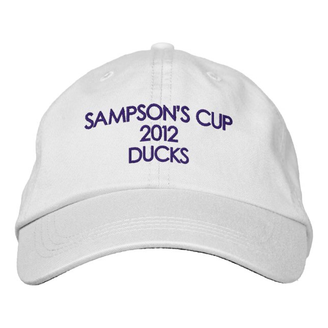 SAMPSON'S CUP 2012 DUCKS EMBROIDERED HAT (Front)