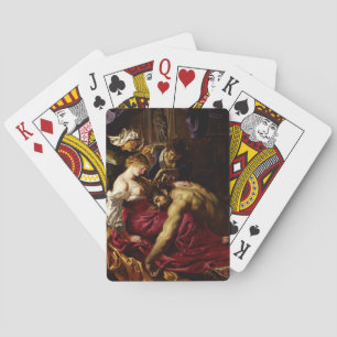 Samson and Delilah by Peter Paul Rubens Playing Cards