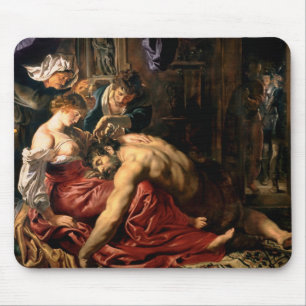 Samson and Delilah, c.1609 Mouse Pad