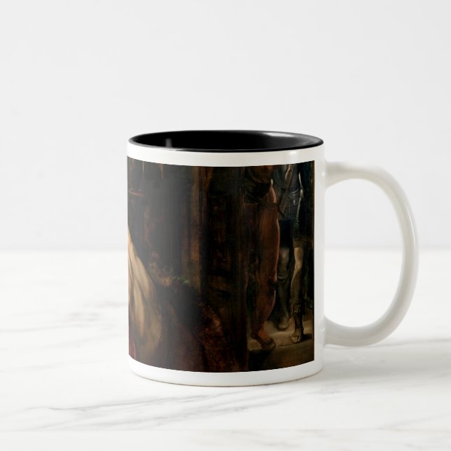 Samson and Delilah, c.1609 Two-Tone Coffee Mug (Right)