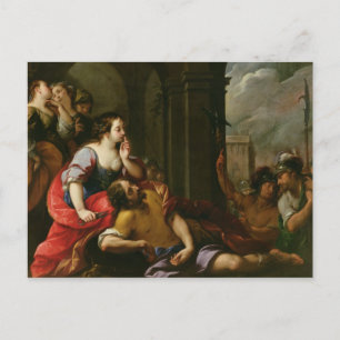 Samson and Delilah Postcard