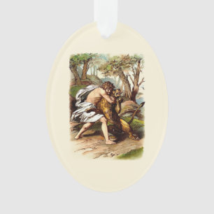 Samson And The Lion Ornament