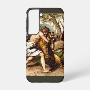 Samson And The Lion Samsung Galaxy Case