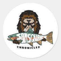Samsquanch Stickers 