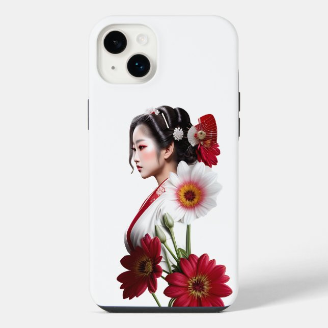 Samsung and iPhone cases with Flower Geisha’s (Back)