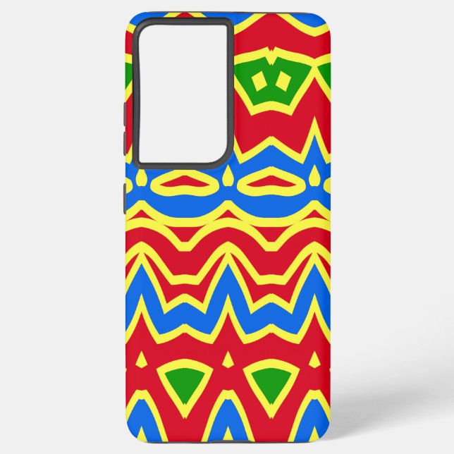 Samsung case, An elegant multicolor design  Galaxy S21+ Case (Back)