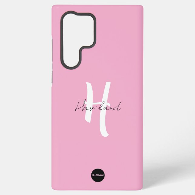 Samsung Cell Phone Case w/ Name HAMbyWG (Back)